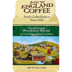 New England Coffee Breakfast Blend Decaf - 10 Oz