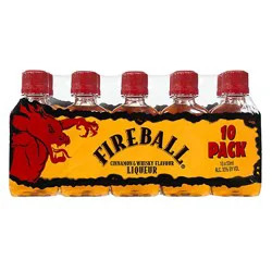 Fireball Cinnamon Malt Beverage 33 Proof - 10-50 Ml