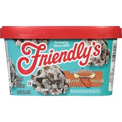 Friendly's Original Denali Moose Tracks Frozen Dairy Dessert - 48 Fl Oz