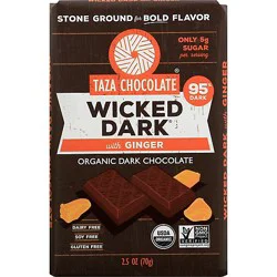 Taza Choc Choc Wicked Dark W Ginger - 2.5 Oz