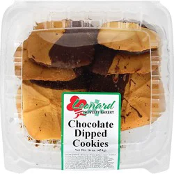 Chocolate Dipped Astd Leonards - 16 Oz