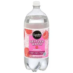 Signature Select Raspberry Seltzer - 67.6 Fl. Oz.