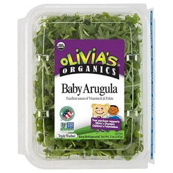 Olivia Organic Baby Arugula - 5 Oz