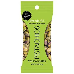 Wonderful Pistachios No Shells Roasted & Salted - 0.75 Oz