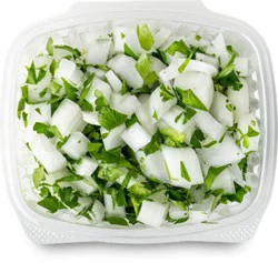Onion & Cilantro Diced Cup - 6 Oz.