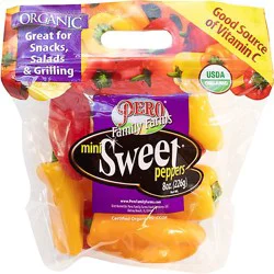 Peppers Mini Organic - 8 Oz