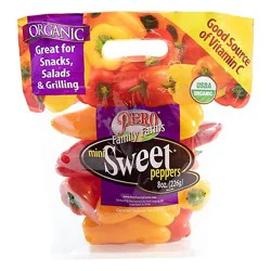 Peppers Mini Organic - 8 Oz