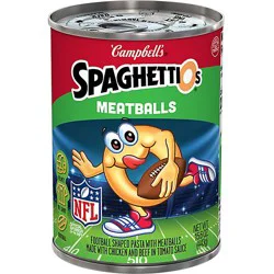Campbell's Spaghettios Canned Pasta With Chicken Meatballs - 15.6 Oz