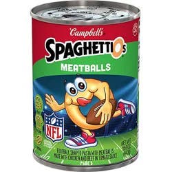 Campbell's Spaghettios Canned Pasta With Chicken Meatballs - 15.6 Oz