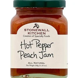 Stonewall Kitchen Hot Pepper Peach Jam - 11.25 Oz