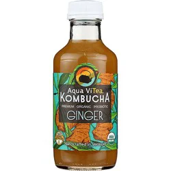 Aqua Vitea Ginger Kombucha - 16 Fl. Oz.