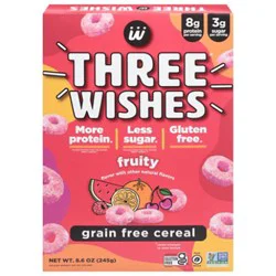 Three Wishes Fruity Cereal - 8.6 Oz.