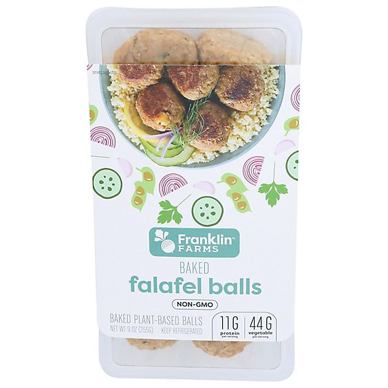 slide 1 of 10, Franklin Farms Falafel Balls - 9 Oz, 9 oz