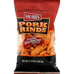 Herrs Barbeque Pork Rinds - 3.25 Oz
