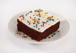 Cake Slice Chocolate/white - Ea