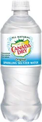 Canada Dry Original Seltzer Water - 20 Fz