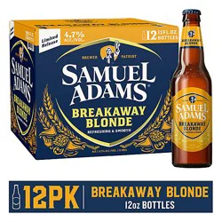 Samuel Adams Jack-O Pumpkin Ale Seasonal Beer Bottles - 12-12 Fl. Oz.