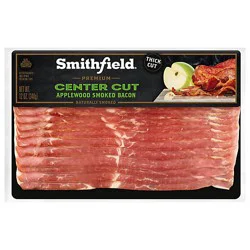 Smithfield Naturally Hickory Smoked Center Cut Bacon - 12 Oz