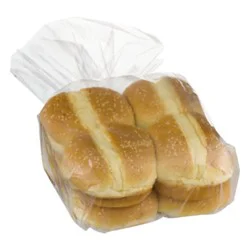 Seeded Gold Hamburger Bun - 18 Oz