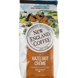 New England Hazelnut Creme Coffee - 11 Oz