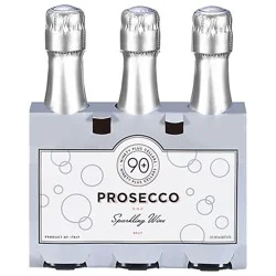 90 Cellars Lot 50 Prosecco 3 Pack Wine - 3-187 Ml