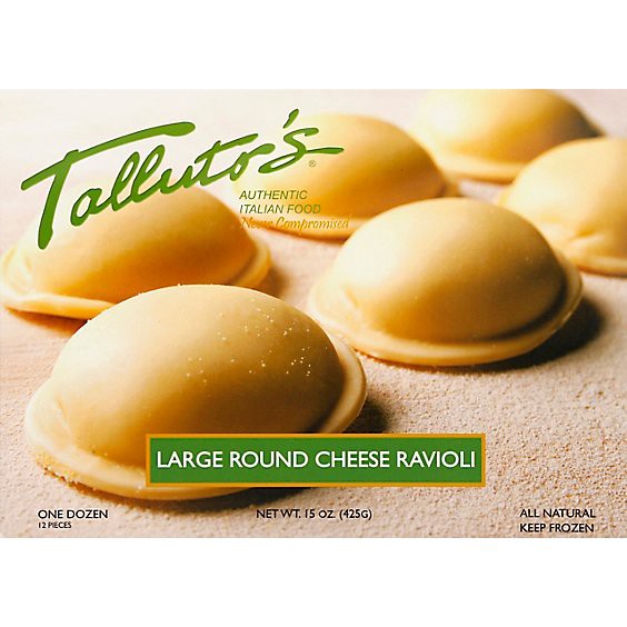slide 1 of 1, Talluto's 2.5 Inch Cheese Ravioli - 15 Oz, 15 oz