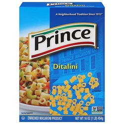 Prince Pasta Ditalini - 16 Oz