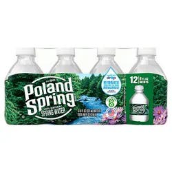 Poland Spring Natural Spring Water - 12-8 Fz