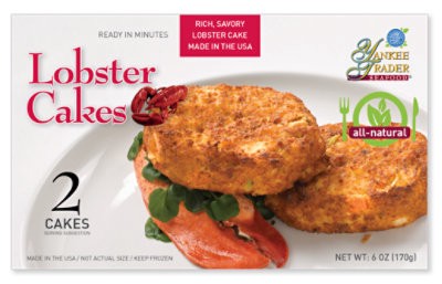 slide 1 of 1, Yankee Trader Lobster Cakes - 6 Oz, 6 oz