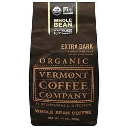 Vermont Coffee Co Coffee Extra Dark Whole Bean - 14 Oz