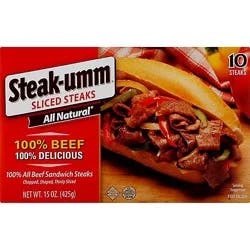 Steak-Umm Sandwich Steaks - 15 Oz