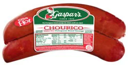 Gaspars Extra Hot Chourico - 1.00 Lb