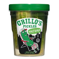 Grillos Half Sour Pickles - 32 Oz