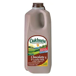 Oakhurst 1% Lowfat Chocolate Milk - 0.5 Gallon