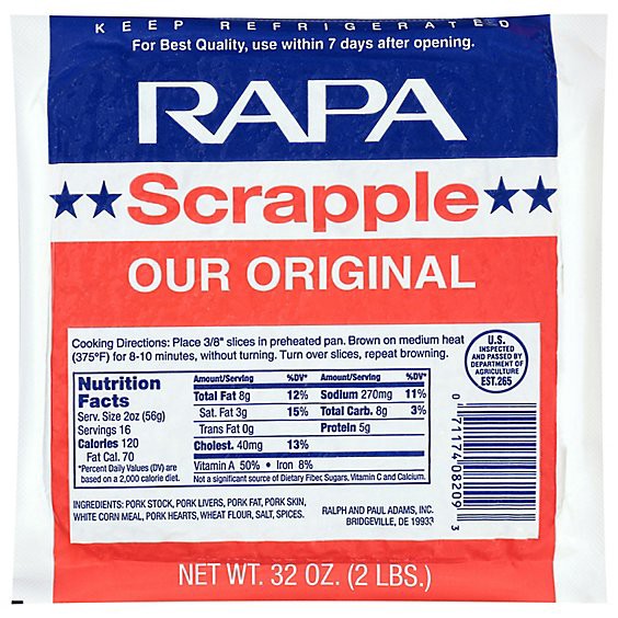 slide 1 of 1, Rapa Scrapple - 32 Oz, 32 oz