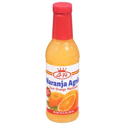 slide 1 of 1, La Fe Argia Naranja - 24 Oz, 24 fl oz