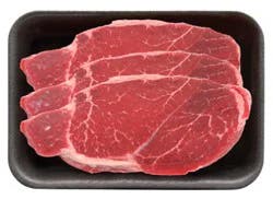 Usda Choice Beef Crs/rib Steak Boneless London Broil Value Pack - 3 Lb