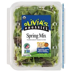 Olivias Organic Spring Mix - 5 Oz