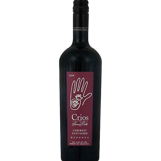slide 1 of 1, Crios Wine Sauvignon Cabernet - 750.00 Ml, 750 ml