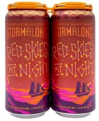 Stormalong Red Skies In Cans - 4-16 Fz