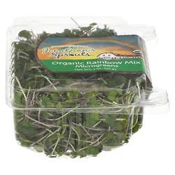 Jonathans Microgreens Rainbow Mix Organic - 2 Oz
