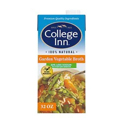 College Inn Low Sodium Garden Vegetable Broth - 32 Oz