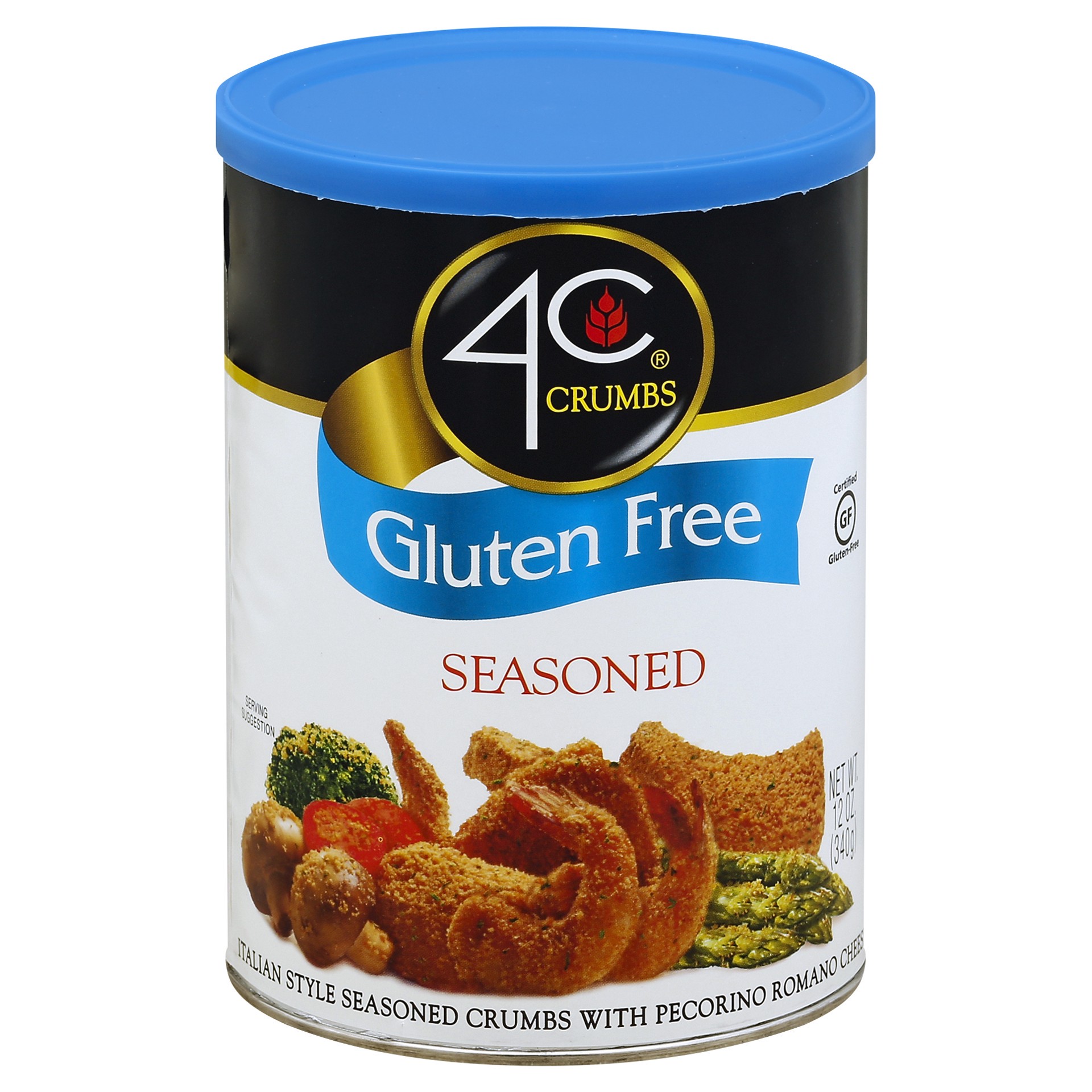 slide 2 of 2, 4c Foods Gf Seasnd Brd Crm - 12 Oz, 12 oz