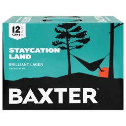 Baxter Ein Stein Helles Lager In Cans - 12-12 Fz