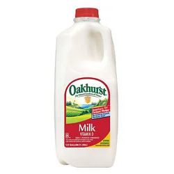 Oakhurst Whole Vitamin D Milk - 0.5 Gallon