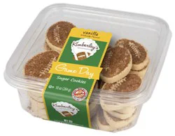 Football Mini Sugar Cookies - 10 Oz
