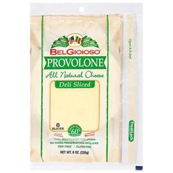 Belgioioso Sliced Provolone Cheese - 8 Oz