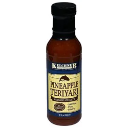 Kelchner Food Products Pineapple Teriyaki Sauce - 12 Oz