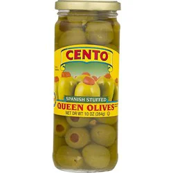 Cento Regular Stuffed Queen Olives - 10 Oz