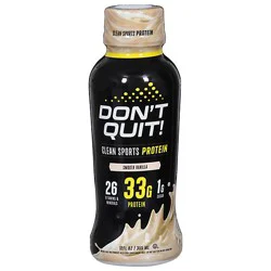 Dont Quit Vanilla Protein Shake - 12 Oz